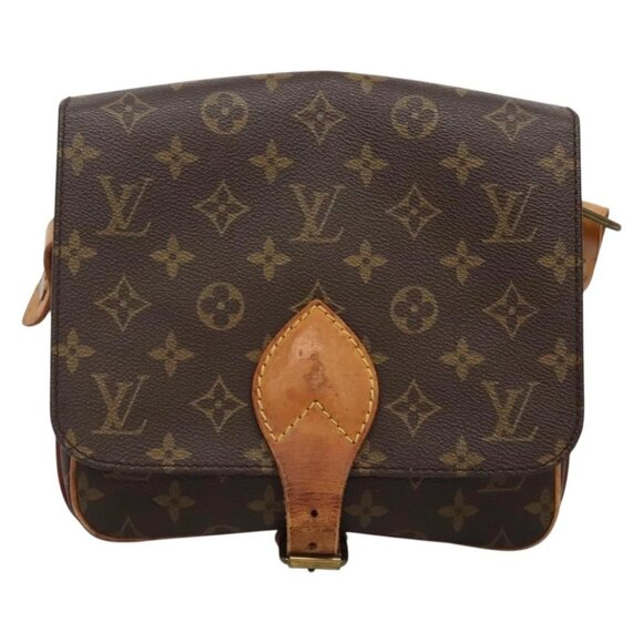 LOUIS VUITTON Monogram Cartesier MM Shoulder Bag M51253 LV Auth 132596 - Picture 10 of 16